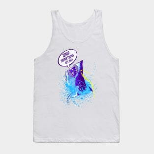 Cowardly Shark Karma Tank Top